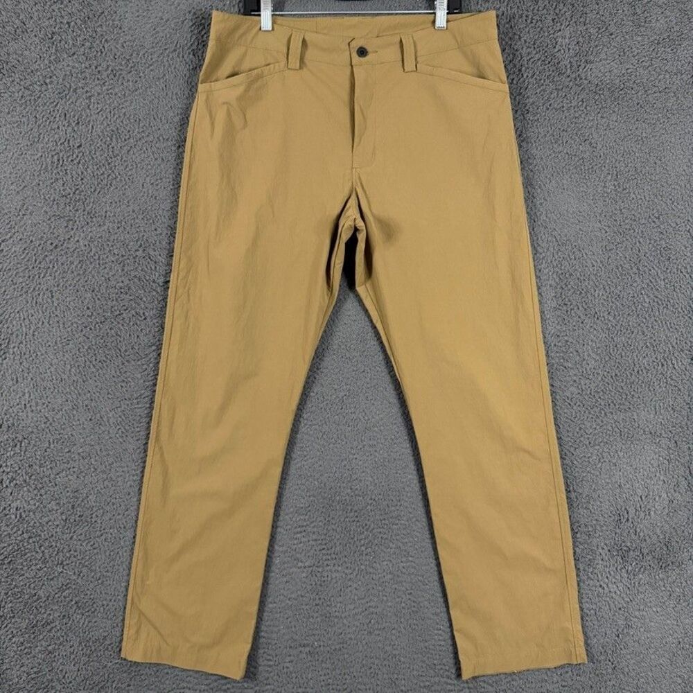 GORUCK Simple Pants Mens 36x32 Brown Tough Dry Straight Fit Lightweight Hiking